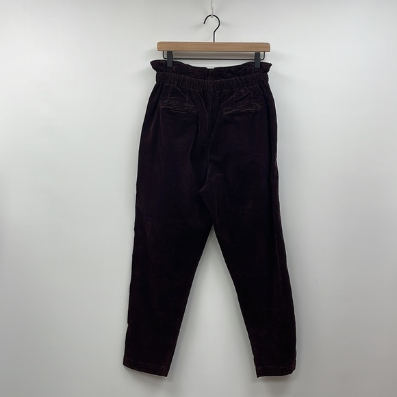 Free People Purple Ankle Cropped Pants - Picture 7 of 10